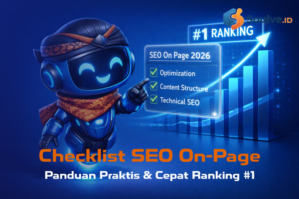 Checklist SEO On-Page 2026: Panduan Praktis & Cepat Ranking #1