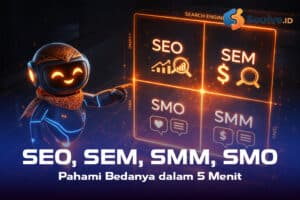 SEO, SEM, SMM, SMO: Pahami Bedanya dalam 5 Menit [Praktis]