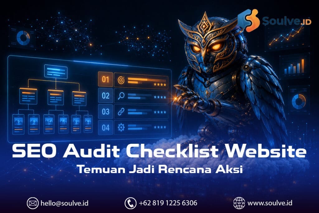 SEO Audit Checklist Website: Dari Temuan Jadi Rencana Perbaikan