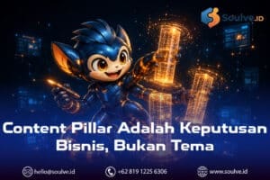 Content Pillar Adalah Keputusan Bisnis, Bukan Sekadar Tema Konten
