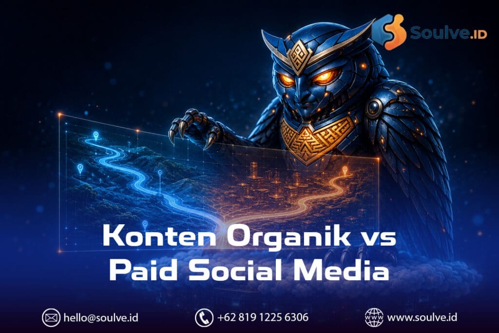 Konten Organik vs Paid Social Media: Cara Menentukan Rasio Budget yang Tepat